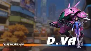 Play of the Day  - D.Va (Overwatch Lets Play)