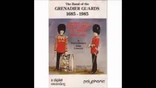 Gordon Clyde introduces the Knellar Hall Fanfare trumpeters at Grenadier Tercentenary Concert 1985