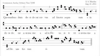 Quemadmodum, Communion Antiphon, by S. S. Mundra