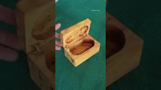 How to Make a Tiny Wooden Box #shorts #woodworking #diy