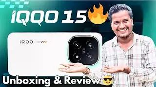 iQOO 15 Review 🔥 &ndash; Next-Gen Design, Gaming, Camera & Battery Test 🔋