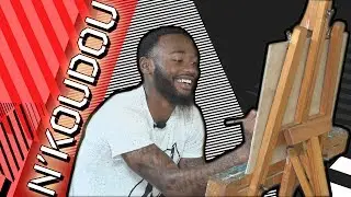 N'Koudou Karakalemle Kız Kulesi'nin Manzarasını Ve Amblemimizi Yaptı