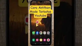 Cara Mengaktifkan Mode Terbatas di Aplikasi Youtube #aktifkanmodeterbatasyoutube #modeterbatas