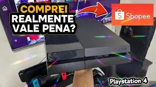 PS4 FAT DA Shopee | ESSE foi barato at&eacute; demais