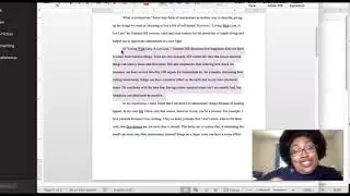 Reader Response Essay Example ENGL 1301
