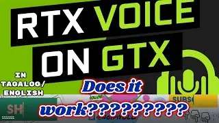 Tech Review(in tagalog) : RTX VOICE ON background noise testing!