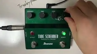 9 vs 18volt? Ibanez TS808DX Tube Screamer Overdrive Pedal w/ Strat & Valvestate CLN Ch. (no talking)