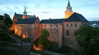 Akershus Festning Oslo 4K Walking tour
