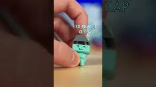 3D Printed 😍 Adorable Keycap Fidget Toy