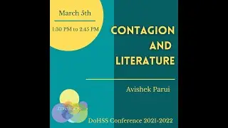 Panel 2 - Contagion and Literature (DoHSS Conference 2022)