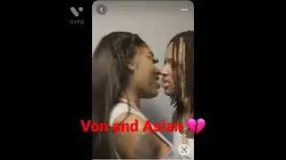 king von and Asian doll 🖤