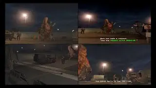 Resident Evil Outbreak File 2 - End of the Road Very Hard Online Truck End (4-player split screen)