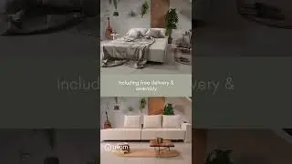 Modular Sofa Marie with sleep function | Livom