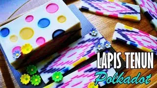Kue Lapis Tenun Polkadot [Indonesian Layered Cake With English Subtitle]