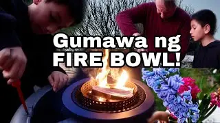 QUARANTINE DAY 3😷|NAG BUILD NG FIRE BOWL ANG MAG-AMA🥰| THE KUEPPERS FAMILY #100