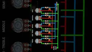 DIY 5 Band Equalizer circuit diagram #youtubeshorts #shortsfeed #khairunelectronicsbd