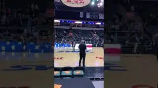 National anthem performance for the Austin Spurs