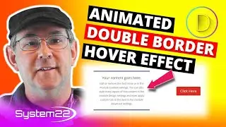Divi Theme Animated Double Border Hover Effect 👈👈👈
