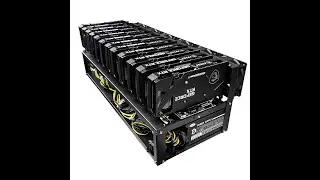 KINPOWER Rig Minage 12 GPU KP-ETH-D92-12GPU - DIY MICRO