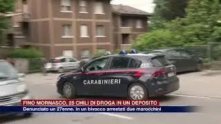 Etg - Deposito di droga a Fino Mornasco, sequestrati 25 chilogrammi di marijuana