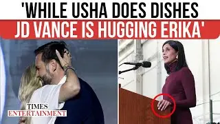 Usha Vance REACTS To Divorce Rumours; Wedding Ring Drama Sparks JD&ndash;Erika Kirk &lsquo;Romance&rsquo; Memes