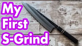 Нож Pedia 240 мм S-Grind Gyuto