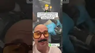 Проверьте свою систему охлаждения зимой.