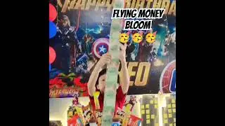 flying money bloom 🥳🥳 Made by request #bloom #hotairbloom #madebyme #birthdaycelebration