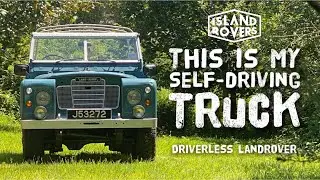 My old Land Rover drives itself off road!