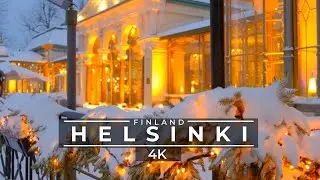 Helsinki Finland 🇫🇮 Drone & Street Views 4K 60FPS