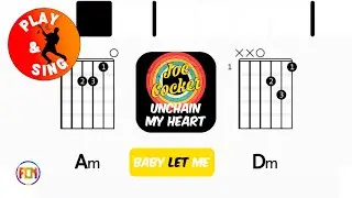 Joe Cocker - Unchain My Heart | Scrolling Guitar Chords & Lyrics