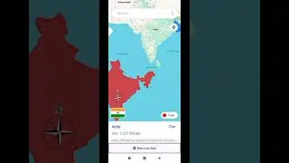 India vs Bangladesh#map #geography #shorts @sanu_mapping