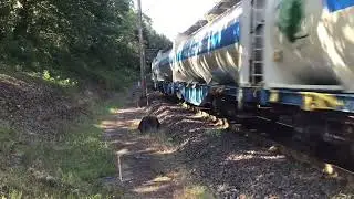 Tanktainer Train at Venlo the Netherlands, September 6-2022