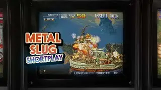 Metal Slug - Super Vehicle-001 - 1996 -  Arcade - Shortplay | 4K CRT Monitor Simulation