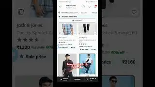ajio Loot deal #trendingnow #ajio #deals jack and jones