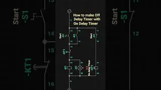 How to make Off delay Timer with On Delay Timer