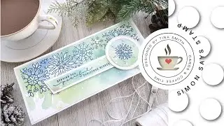 Simon Says Stamp | Peace on Earth Release | DIY Card with Snowflake Edges