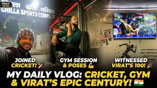 BEST DAY EVER? 😱 Cricket Admission + Virat Kohli's 100! 🔥