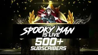 SPOOKY MAN IN LIVE [ROAD TO 600 SUB ]  ERANGLE  #SPOOKYMAN