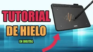 Como pintar hielo en digital para tus ilustraciones