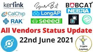 All Helium Manufacturers Status Update 22nd June 2021