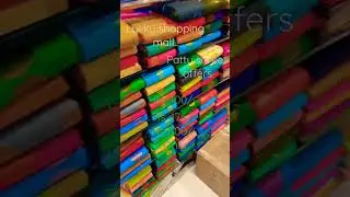 lucky shopping mall sarees offers @vijayawada #trending  #sravanamasam #shopping #haul #fashion