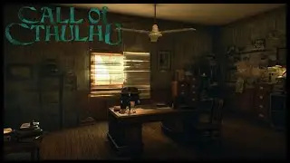 Pierce Investigations Office - Call of Cthulhu |🎧 Ambient Soundscape 🎧| ASMR | 1920's PI Office
