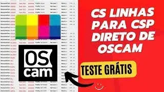 LINHAS CS OSCAM Para CSP 2023   Montamos e configuramos CSP e OSCAM