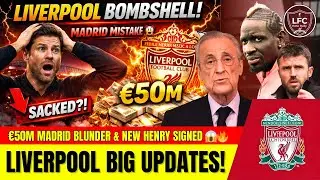 LIVERPOOL BOMBSHELL! XABI ALONSO SACKED, &euro;50M MADRID BLUNDER & NEW HENRY SIGNED 😱🔥