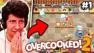 KITCHEN CHAOS BEGINS! 😱🔥 | EP 1 | Overcooked 2 (3-player CO-OP) | JonisTendo