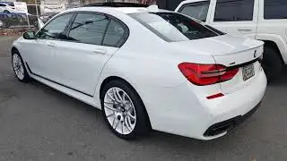 Brand New BMW 7 series 750i with customized tires Review | Walkaround | Rayco 2 NJ