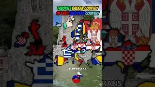Favorite Balkan Country of Each European Country