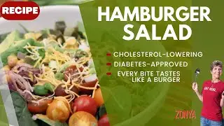 Tastes like a burger and fries, but way better for you!