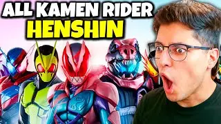 FIRST TIME Reacting to ALL Primary Kamen Rider HENSHIN & FINISHER! (Ichigo - Zeztz)